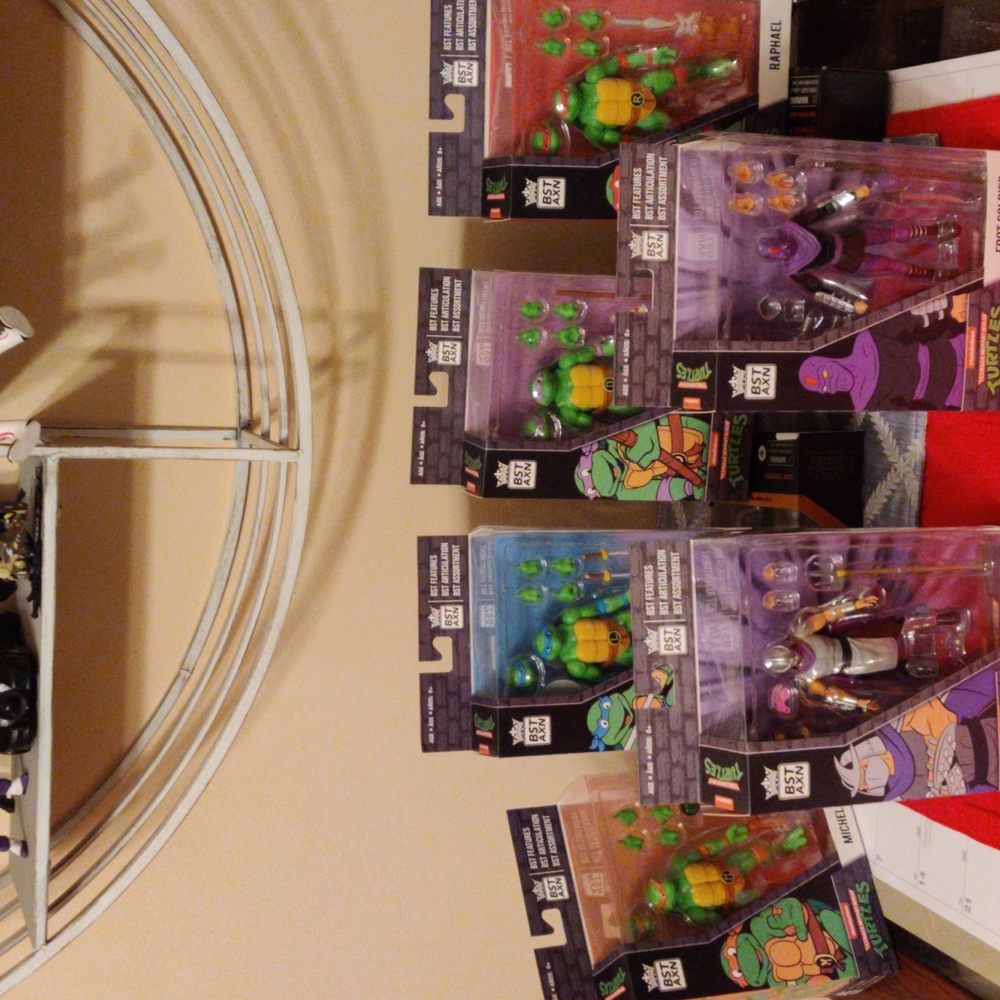 BST AXN Teenage mutant ninja turtles set